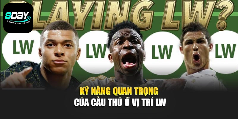 Kỹ năng quan trọng của cầu thủ ở vị trí LW
